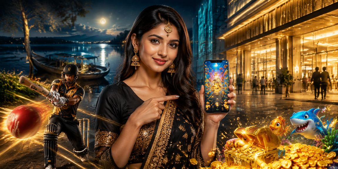 সুন্দরবন অঞ্চলে ক্রিকেট বেটিং প্রোমোশন উপভোগ করছেন একজন বাংলাদেশি তরুণ